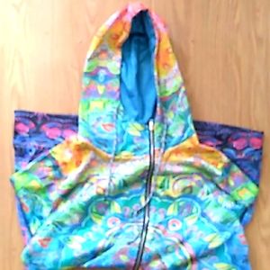 NO BRAND- Multicolored Zip Up jacket